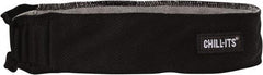 Ergodyne - Size Universal, Cooling Slip-On Headband - Black Solid Pattern, Polyester - Apex Tool & Supply