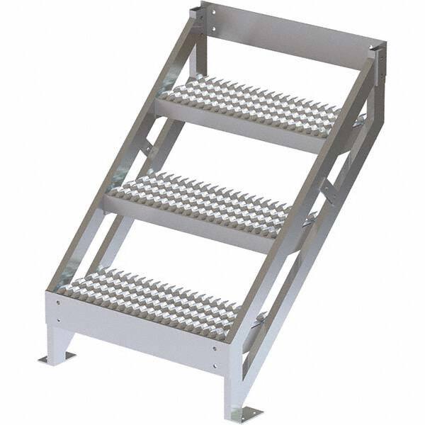 TRI-ARC - Rolling & Wall Mounted Ladders & Platforms Type: Ladder Style: Stair Unit - Apex Tool & Supply