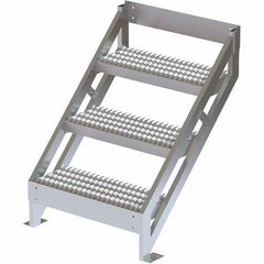 TRI-ARC - Rolling & Wall Mounted Ladders & Platforms Type: Ladder Style: Stair Unit - Apex Tool & Supply