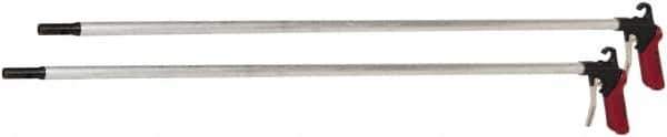 PRO-SOURCE - 120 Max psi High Power Venturi Nozzle Heavy Duty High Force Blow Gun - 1/4 NPT Inlet, 36" Tube Length, Aluminum - Apex Tool & Supply