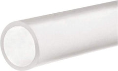 Value Collection - 1/2" ID x 5/8" OD, 1/16" Wall Thickness, 100' Long, Silicone Tube - Clear, 40 Max psi, 70A Hardness, -120 to 480°F - Apex Tool & Supply