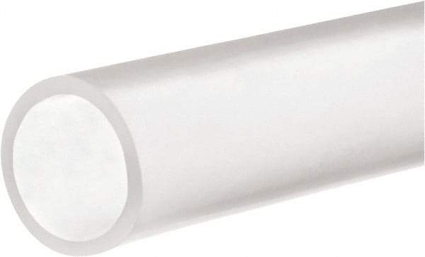 Value Collection - 1/16" ID x 1/8" OD, 1/32" Wall Thickness, 25' Long, Silicone Tube - Clear, 40 Max psi, 70A Hardness, -120 to 480°F - Apex Tool & Supply