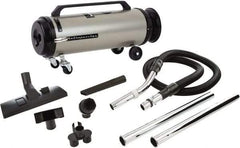 MetroVac - Canister Vacuum Cleaner - 120 Volts, 4 hp, 11.25 Amps, 12.5 Lb, Accessories Included - Apex Tool & Supply