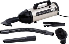 MetroVac - Hand Vacuum Cleaner - 120 Volts, 0.75 hp, 4.5 Amps, 3 Lb, Accessories Included - Apex Tool & Supply