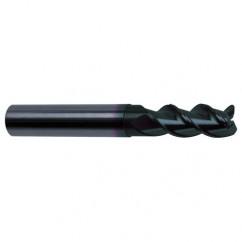 3/4" Dia. - 5" OAL - 45° Helix Super-A Carbide End Mill - 3 FL - Apex Tool & Supply