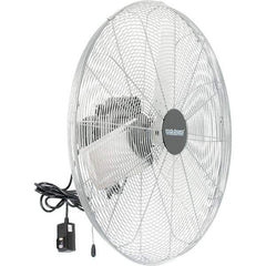 PRO-SOURCE - 30" Blade, 1/4 hp, 5,300, 6,200 & 7,800 CFM, Oscillating Industrial Circulation Fan - Back-Mounted, 120 VAC Volts, 1.60-1.90 Amps, 3 Speed - Apex Tool & Supply