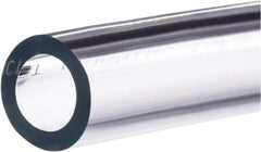 Value Collection - 1" ID x 1-1/4" OD, 1/8" Wall Thickness, 10' Long, PVC Tube - Clear, 15 Max psi, 55A Hardness, -50 to 150°F - Apex Tool & Supply