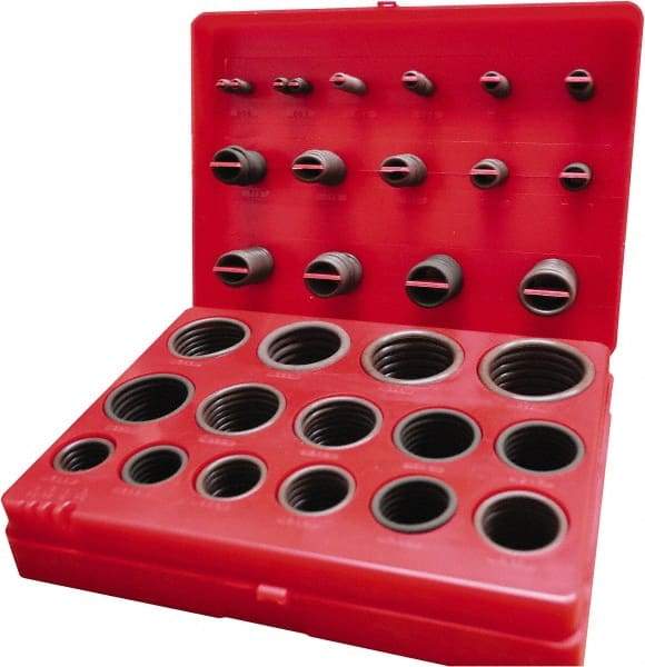 Value Collection - Fluoroelastomer O-Ring - Round Cross Section, 90 Durometer - Apex Tool & Supply