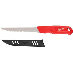 Milwaukee Tool - Fixed Blade Knives Trade Type: Serrated Knife Blade Length (Inch): 6 - Apex Tool & Supply