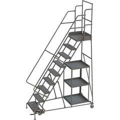 TRI-ARC - Rolling & Wall Mounted Ladders & Platforms Type: Stock-Picking Ladder Style: Rolling Safety Stock Picking Ladder - Apex Tool & Supply