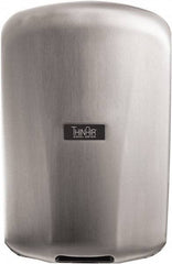 Excel Dryer - 950 Watt Silver Finish Electric Hand Dryer - 208/277 Volts, 4 Amps, 9-5/32" Wide x 13-15/16" High x 4" Deep - Apex Tool & Supply