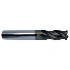 3/8" Dia. - 2-1/2" OAL - 30° Helix Super-A CBD - End Mill - 4 FL - Apex Tool & Supply