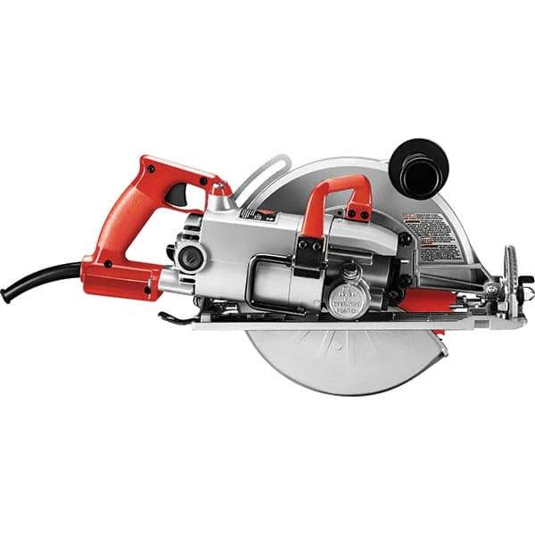 Skilsaw - 15 Amps, 10-1/4" Blade Diam, 4,700 RPM, Electric Circular Saw - 120 Volts, 8' Cord Length, 7/8" Arbor Hole, Left Blade - Apex Tool & Supply