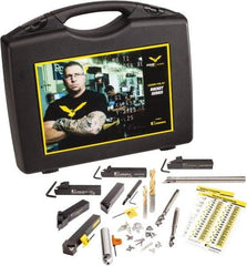 Kennametal - Internal/External Thread, Right Hand Cut, Indexable Threading Toolholder - EC, 1F, EG, A4G, CDHH, VPGR, NPR Insert Compatibility, LSS Toolholder, Series Titan Academy - Apex Tool & Supply