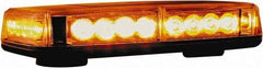 Buyers Products - Variable Flash Rate, Magnetic or Permanent Mount Emergency LED Lightbar Assembly - Powered by DC, Amber - Apex Tool & Supply
