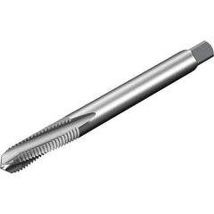 Sandvik Coromant - 3 Flute 3B Spiral Flute Tap - Powdered Metal High Speed Steel, Uncoated - Apex Tool & Supply