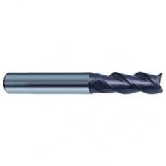 3.5mm Dia. - 57mm OAL - 3 FL Variable Helix Firex Carbide End Mill - Apex Tool & Supply