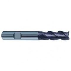 5.7mm Dia. - 57mm OAL - 3 FL Variable Helix Firex Carbide End Mill - Apex Tool & Supply