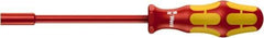 Wera - 5.5mm Solid Shaft Precision Nutdriver - Cushion Grip Handle, 6-1/4" OAL - Apex Tool & Supply
