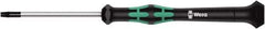Wera - 9 Torx Driver - 60mm Blade Length, 157mm OAL, Ergonomic Handle - Apex Tool & Supply