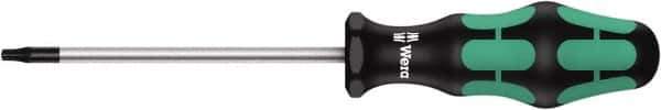 Wera - 7 Tamper Resistant Torx Driver - 60mm Blade Length, 130mm OAL, Ergonomic Handle - Apex Tool & Supply