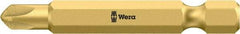 Wera - 6mm Drive Torx Plus Screwdriver Bit - 2" OAL, Power Bit - Apex Tool & Supply
