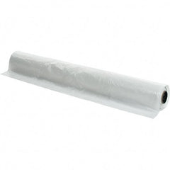 Made in USA - 2 mil Thick, Household/Office Trash Bags - Linear Low-Density Polyethylene (LLDPE), 55" Wide x 58" High, Clear - Apex Tool & Supply