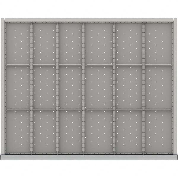 LISTA - 18-Compartment Drawer Divider Layout for 3.15" High Drawers - Apex Tool & Supply