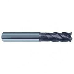 8mm Dia. - 63mm OAL - 4 FL Variable Helix TiAlN Carbide End Mill - Apex Tool & Supply