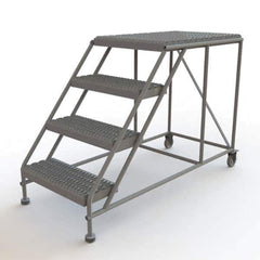 TRI-ARC - Rolling & Wall Mounted Ladders & Platforms Type: Rolling Work Platform Style: Steel Work Platform - Apex Tool & Supply