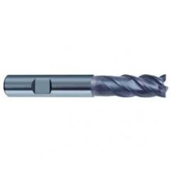 6mm Dia. - 57mm OAL - 4 FL Variable Helix TiAlN Carbide End Mill - Apex Tool & Supply