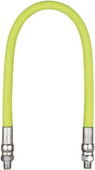 Legacy - 1-1/2' Long, 10,000 psi Operating Pressure, Rubber Grease Gun Hose - 3/16 NPT, 10,000 psi Burst Pressure - Apex Tool & Supply