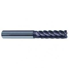 6mm Dia. - 65mm OAL - 5 FL Variable Helix Firex Carbide End Mill - Apex Tool & Supply