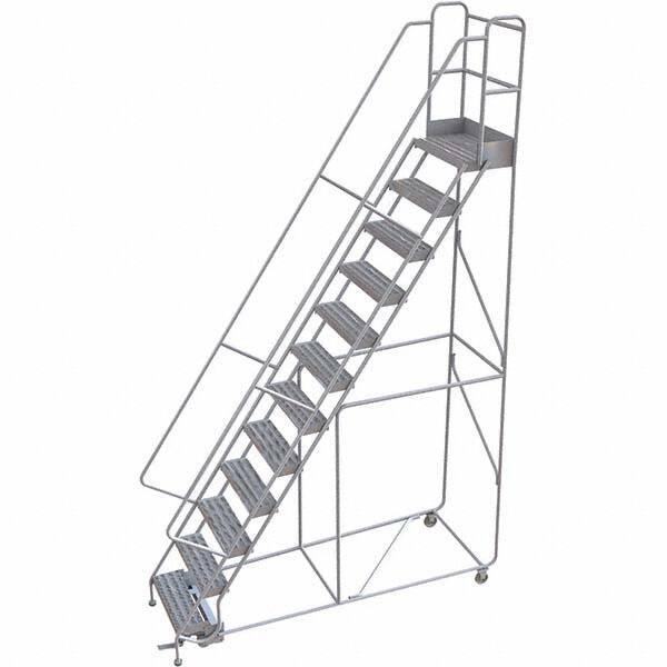 TRI-ARC - Rolling & Wall Mounted Ladders & Platforms Type: Rolling Warehouse Ladder Style: Rolling Safety Ladder - Apex Tool & Supply