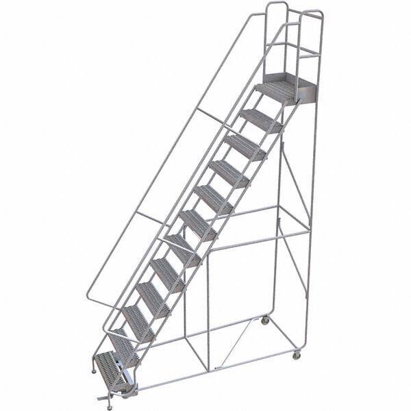 TRI-ARC - Rolling & Wall Mounted Ladders & Platforms Type: Rolling Warehouse Ladder Style: Rolling Safety Ladder - Apex Tool & Supply