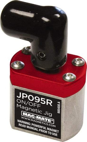 Mag-Mate - 95 Lb Load Capacity, Magnetic Clamp - 2.18" High x 1.18" Long x 0.85" Wide, 2 Poles - Apex Tool & Supply