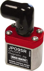 Mag-Mate - 95 Lb Load Capacity, Magnetic Clamp - 2.18" High x 1.18" Long x 0.85" Wide, 2 Poles - Apex Tool & Supply