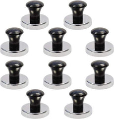 Mag-Mate - 1-13/32" Diam x 1-13/32" Long 1-1/32" Magnet Height, 25 Lb Max Pull Magnetic Print Holder - Round, 1.03" High, 11 Lb Average Magnetic Pull - Apex Tool & Supply