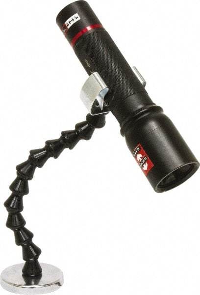 Mag-Mate - Zinc Plated Flexible Flashlight Holder - Compatible with Maglite Batteries - Apex Tool & Supply