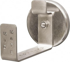 Mag-Mate - 45 Lb Capacity, 4-3/8" Projection, 303 Stainless Steel Magnetic Hose Cord Hook - 4-3/8" OAL - Apex Tool & Supply
