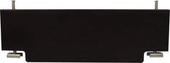 Mag-Mate - 3' Wide x 0.69' High, Stainless Steel Vertical Wind Welding Barricade - Black - Apex Tool & Supply
