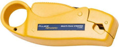 Fluke Networks - 1 Piece, Coaxial Wire Stripper - Comes in Clam Shell - Apex Tool & Supply