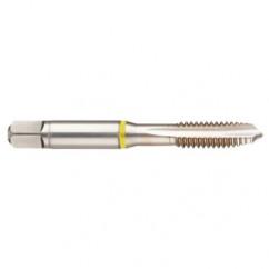 42377 2B 4-Flute Cobalt Yellow Ring Spiral Point Plug Tap-Bright - Apex Tool & Supply