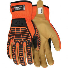 MCR Safety - Size S, ANSI Cut Lvl A5, Abrasion Lvl 4, Cut Resistant Gloves - Apex Tool & Supply