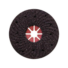 DeWALT - 7" Diam 7/8" Hole 16 Grit Fiber Disc - Coarse Grade, Silicon Carbide, 8,600 Max RPM - Apex Tool & Supply