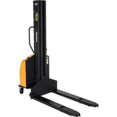 Vestil - Battery Operated Lifts Type: Narrow Mast Stacker Load Capacity (Lb.): 1,500 - Apex Tool & Supply