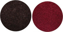 Norton - 3" Disc Diam, Aluminum Oxide Quick Change Disc - Type R Attaching System, Nonwoven, Maroon, Medium Grade, 18,000 RPM - Apex Tool & Supply