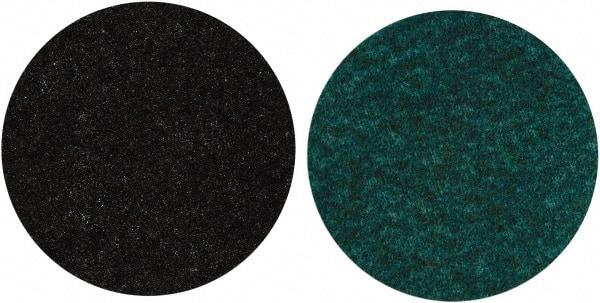 Norton - 5" Diam, Aluminum Oxide Hook & Loop Disc - Coarse Grade, Nonwoven, Nylon Backing, - Apex Tool & Supply