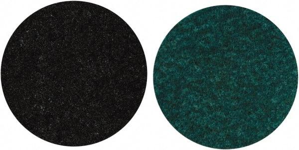 Norton - 4-1/2" Diam, Aluminum Oxide Hook & Loop Disc - Coarse Grade, Nonwoven, Nylon Backing, - Apex Tool & Supply