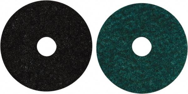 Norton - 5" Diam, Aluminum Oxide Hook & Loop Disc - Coarse Grade, Nonwoven, Nylon Backing, - Apex Tool & Supply